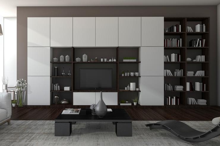 Wandschrank mit Regalfächern